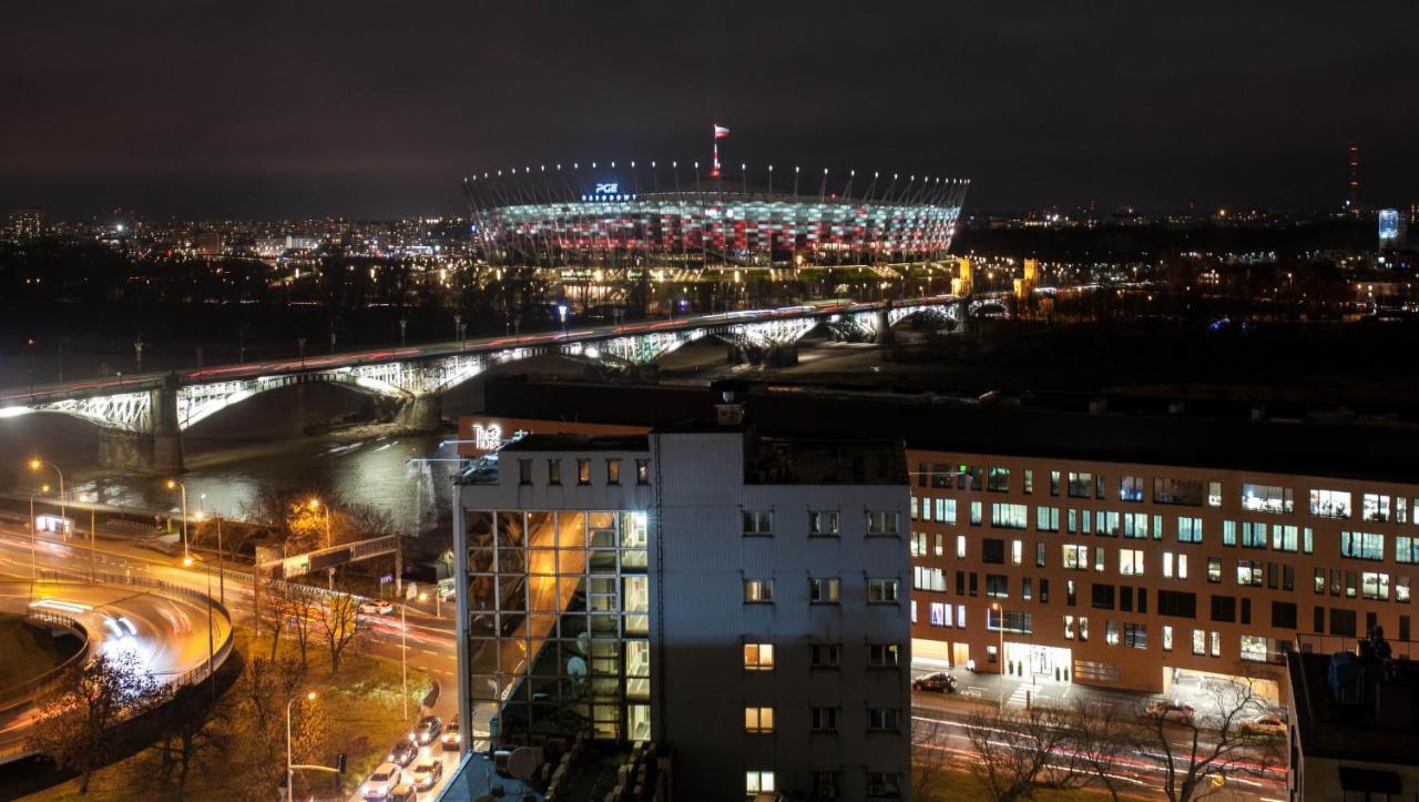 Apartment River Front, Great View From 14Th Floor, Next To Pge Narodowy Stadium, Torwar - By Warsawskyline Apartments 外观 照片